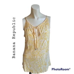 BANANA REPUBLIC yellow Tank Top in Women's size M